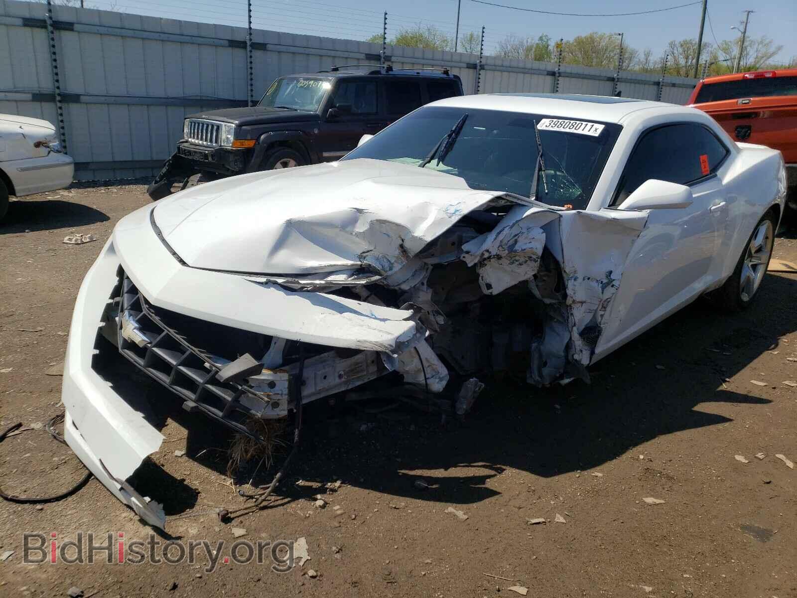 2010 CHEVROLET CAMARO - VIN: 2G1FB1EV6A9209886 - Фото 2