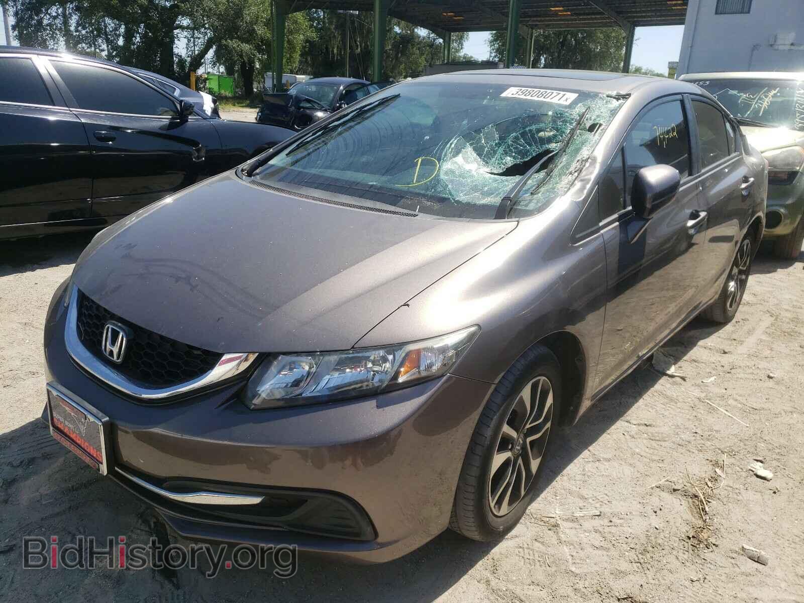 2015 HONDA CIVIC - VIN: 19XFB2F87FE029265 - Фото 2
