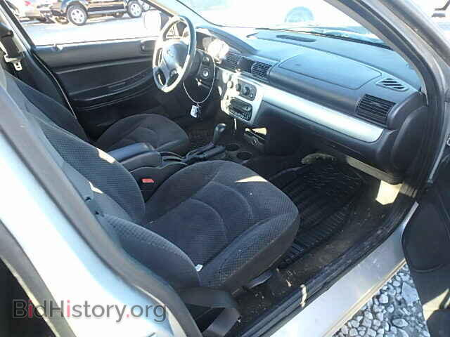 2005 CHRYSLER SEBRING - VIN: 1C3AL56R75N570154 - Фото 5