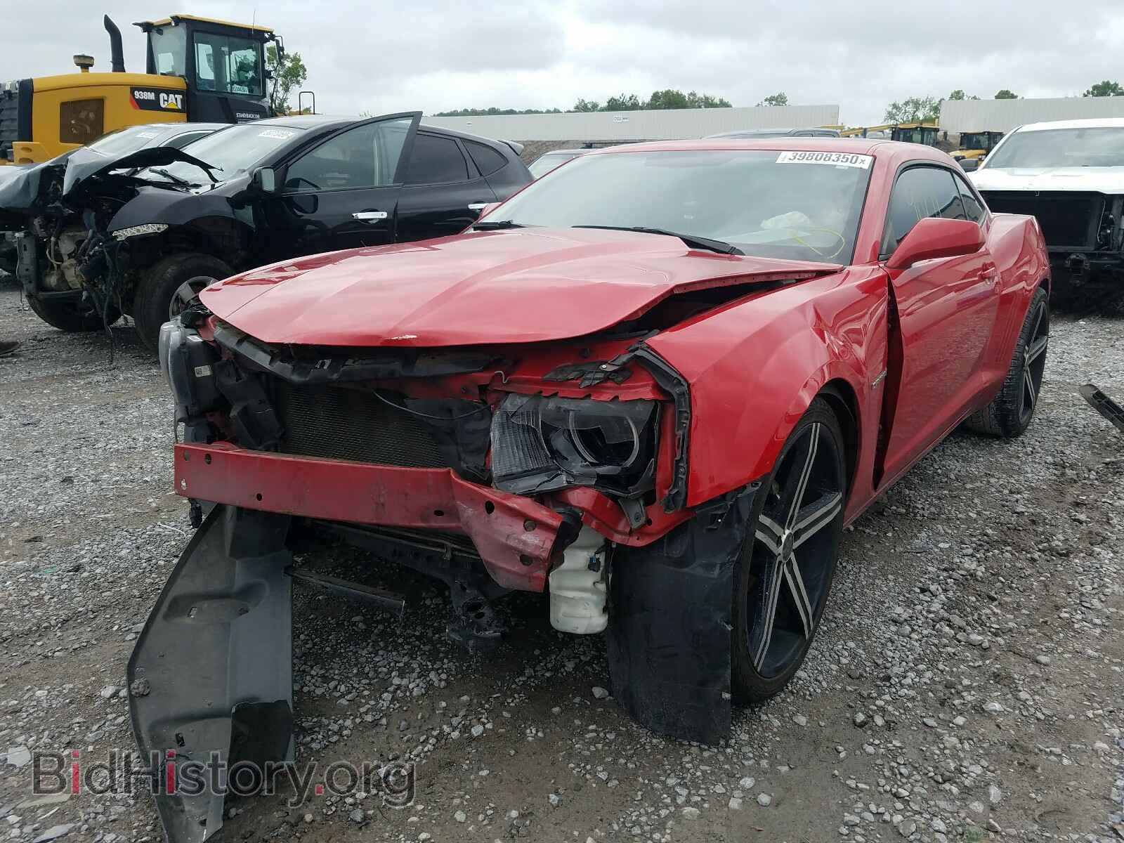 2012 CHEVROLET CAMARO - VIN: 2G1FB1E38C9120287 - Фото 2