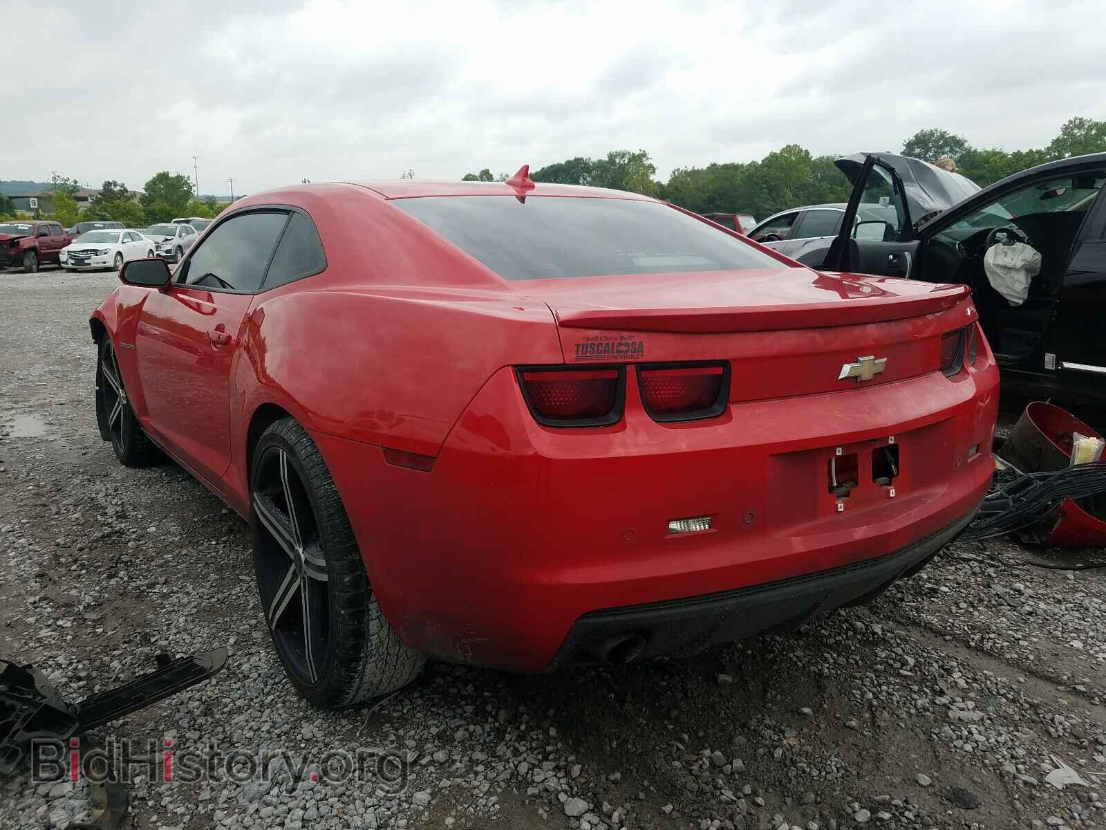 2012 CHEVROLET CAMARO - VIN: 2G1FB1E38C9120287 - Фото 3