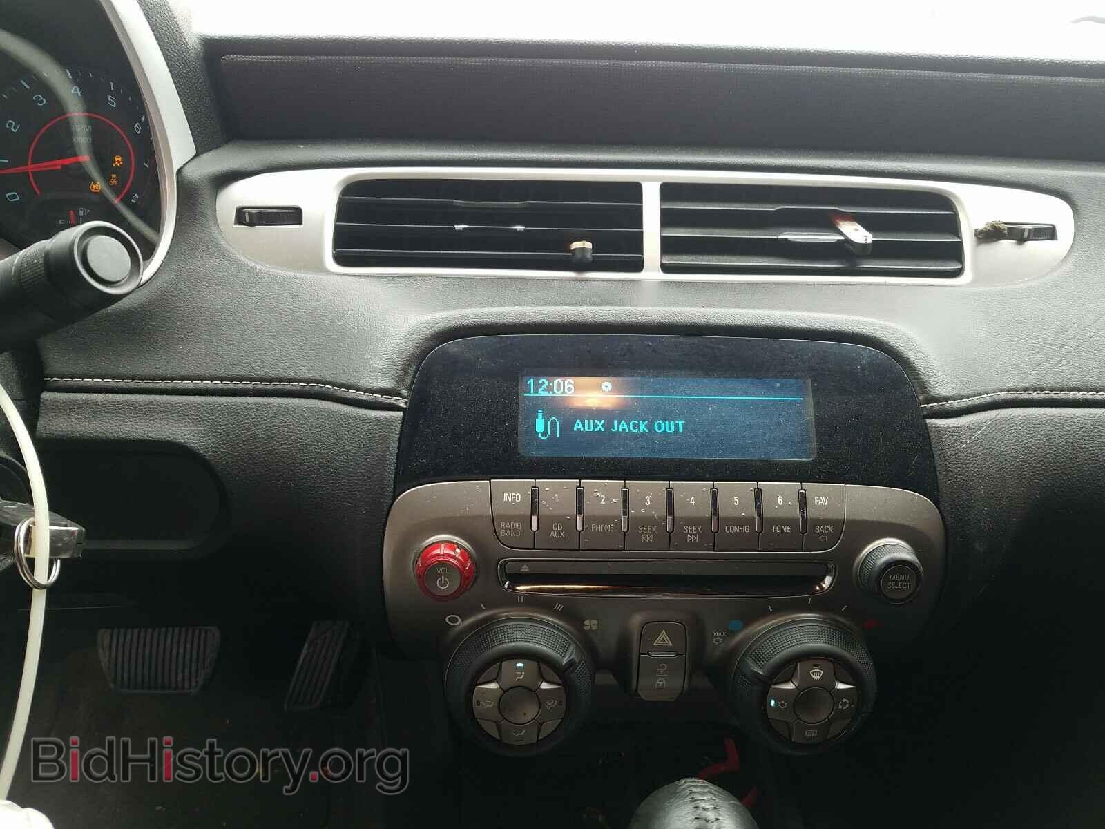 2012 CHEVROLET CAMARO - VIN: 2G1FB1E38C9120287 - Фото 9