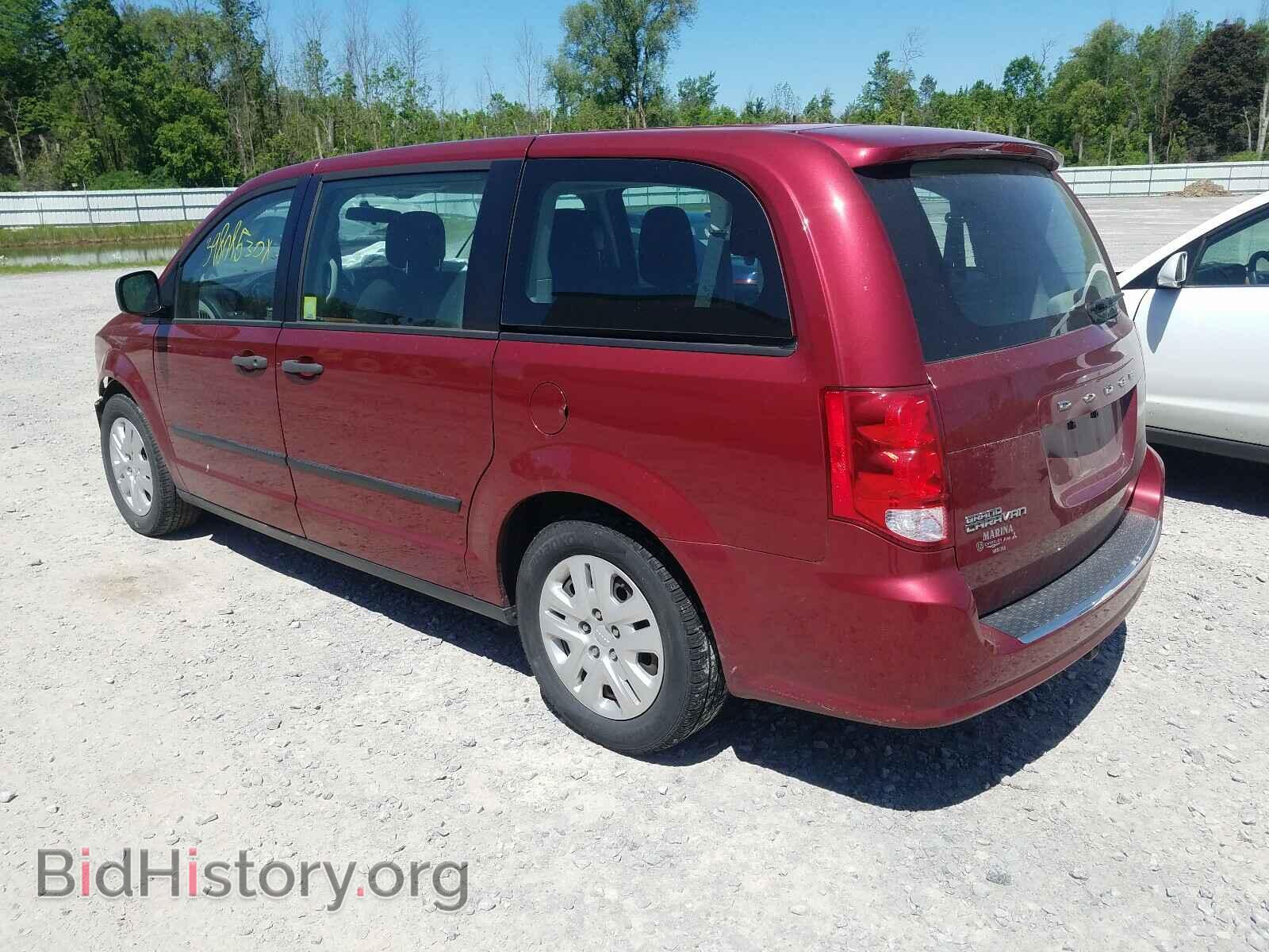 2014 DODGE CARAVAN - VIN: 2C4RDGBG2ER450728 - Фото 3