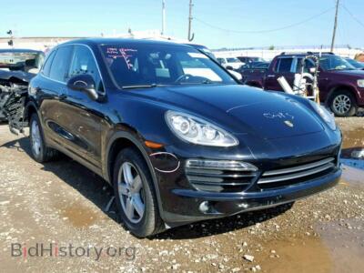 2011 Porsche CAYENNE, black — VIN WP1AA2A27BLA09288, Copart