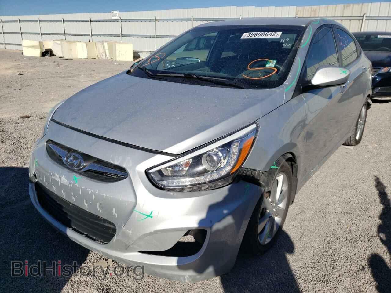 2014 HYUNDAI ACCENT - VIN: KMHCU4AE2EU776094 - Фото 2