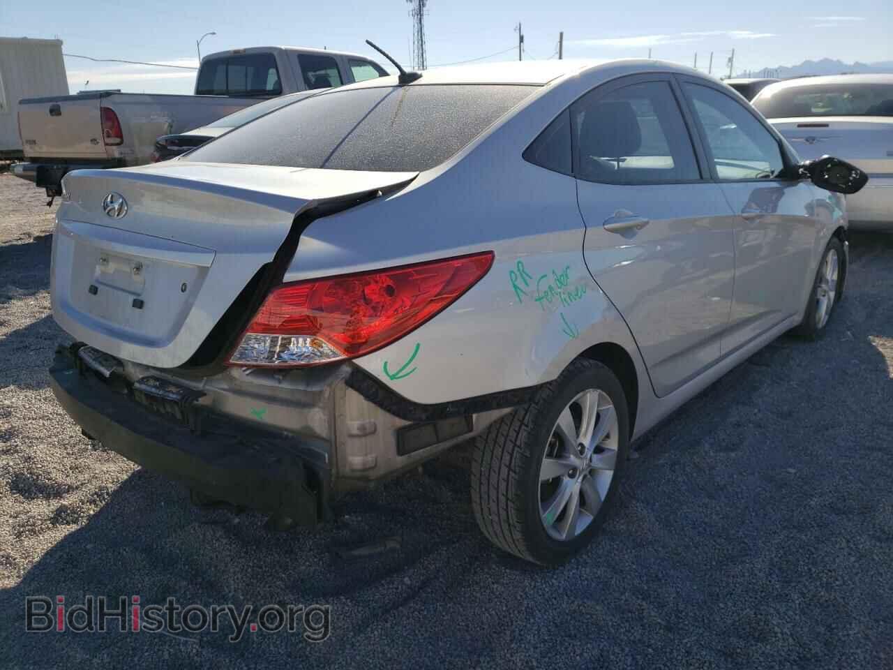 2014 HYUNDAI ACCENT - VIN: KMHCU4AE2EU776094 - Фото 4