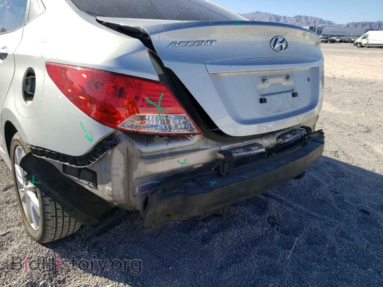 2014 HYUNDAI ACCENT - VIN: KMHCU4AE2EU776094 - Фото 9