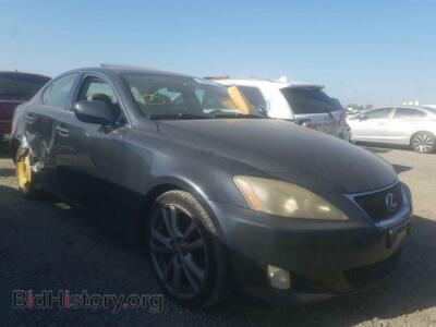 2007 Lexus IS IS 250, темно-серый — VIN JTHBK262X75030500, Copart
