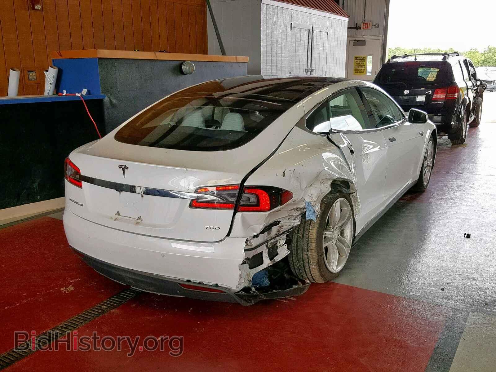 2015 TESLA MODEL S 70 - VIN: 5YJSA1S24FF095165 - Фото 4