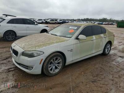 2012 BMW 5 SERIES XI, белый — VIN WBAXH5C58CDW06068, Copart