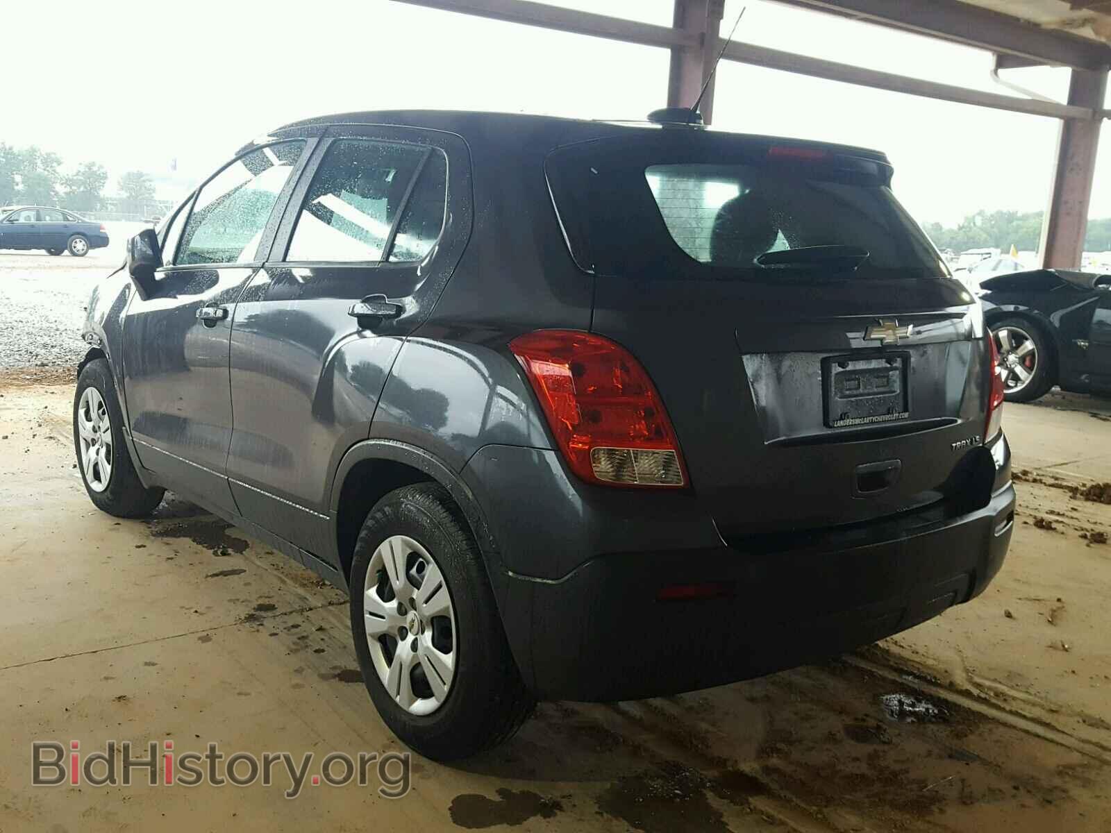 2016 CHEVROLET TRAX - VIN: 3GNCJKSB5GL240847 - Фото 3