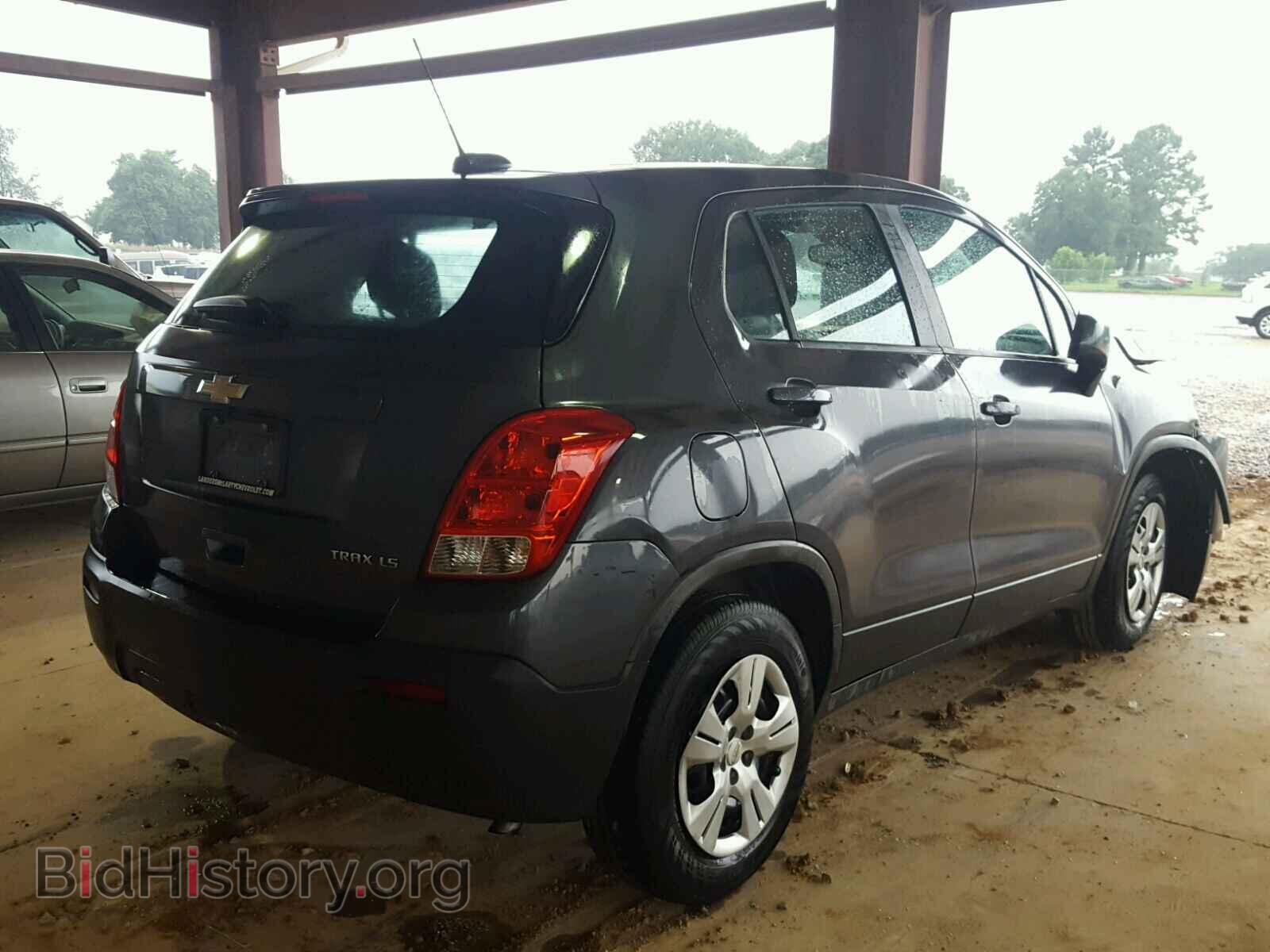 2016 CHEVROLET TRAX - VIN: 3GNCJKSB5GL240847 - Фото 4