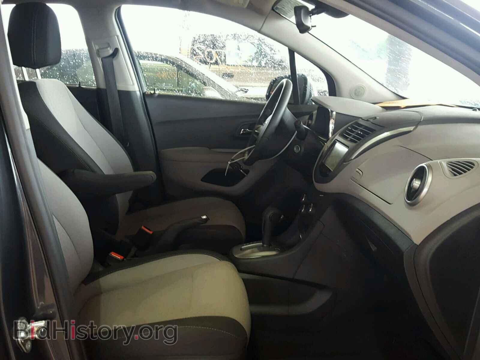 2016 CHEVROLET TRAX - VIN: 3GNCJKSB5GL240847 - Фото 5