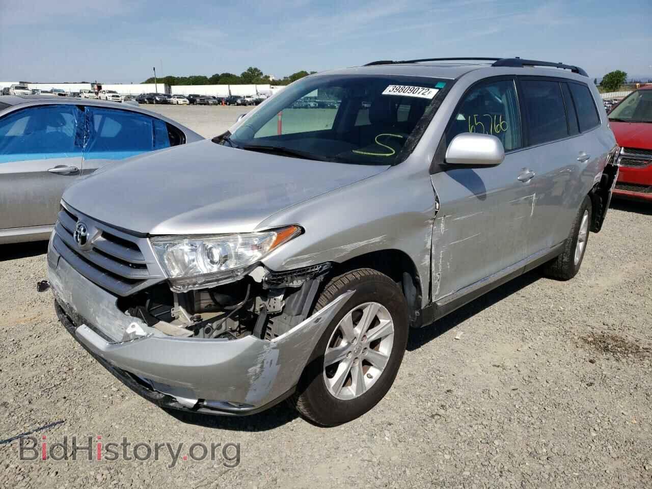 2012 TOYOTA HIGHLANDER - VIN: 5TDZK3EH4CS050189 - Фото 2