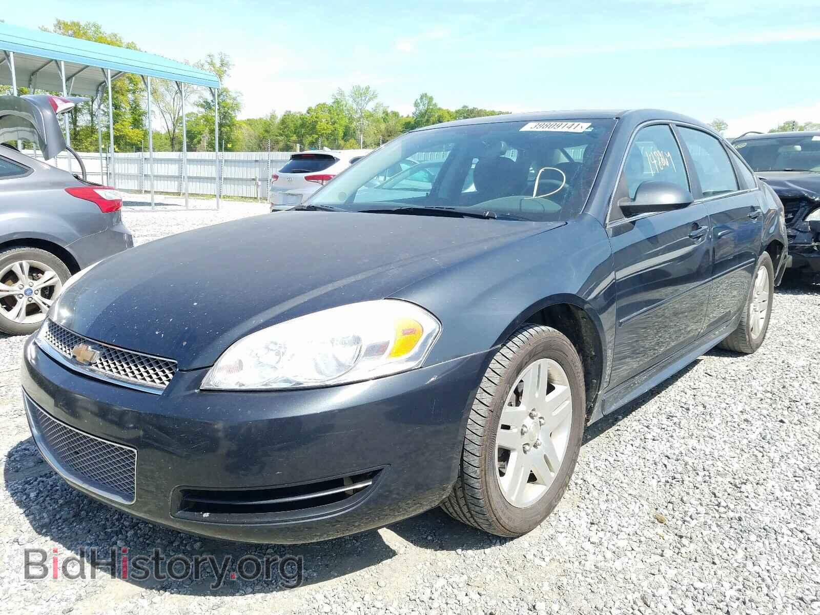 2013 CHEVROLET IMPALA - VIN: 2G1WG5E35D1116450 - Фото 2