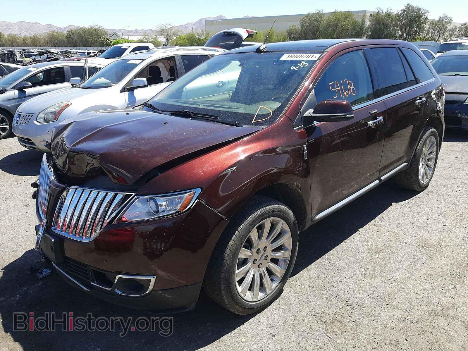 2012 LINCOLN MKX - VIN: 2LMDJ6JK2CBL15175 - Фото 2