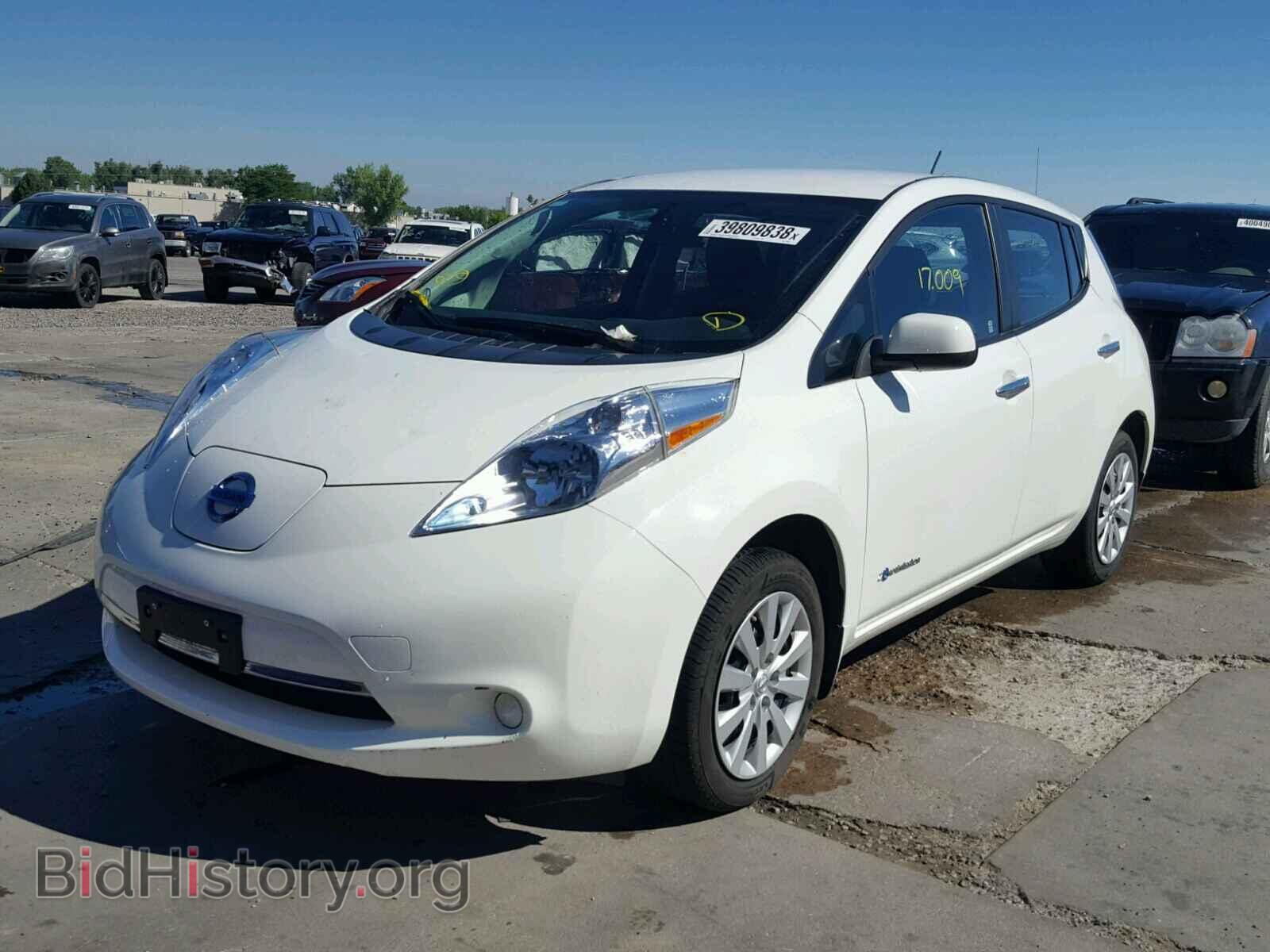2015 NISSAN LEAF - VIN: 1N4AZ0CP7FC334753 - Фото 2