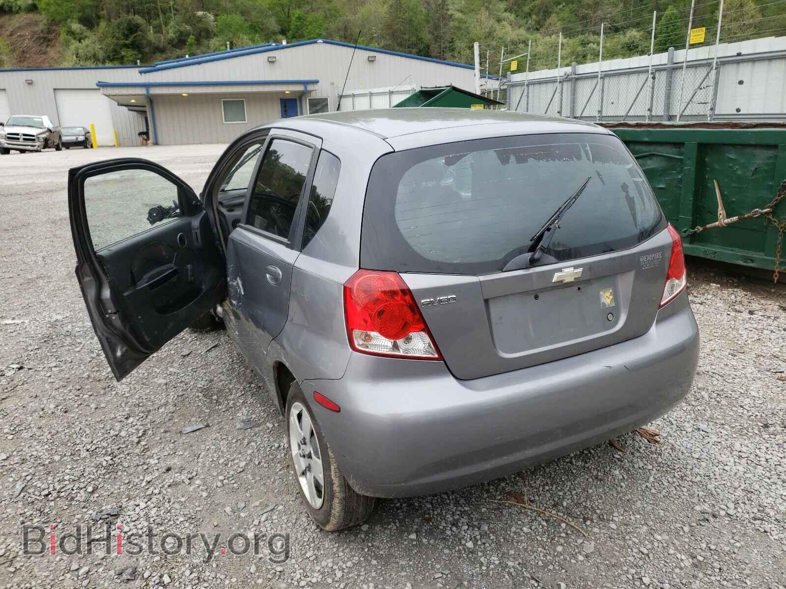 2007 CHEVROLET AVEO - VIN: KL1TD66637B795499 - Фото 3