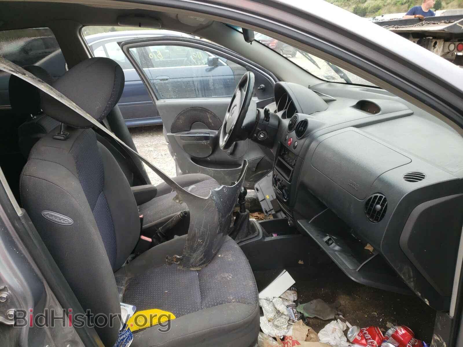 2007 CHEVROLET AVEO - VIN: KL1TD66637B795499 - Фото 5