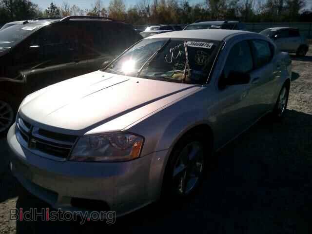 2012 DODGE AVENGER - VIN: 1C3CDZABXCN231697 - Фото 2