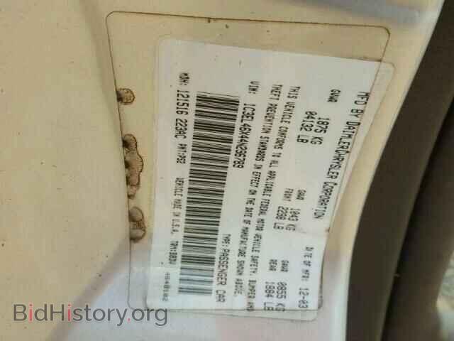 2004 CHRYSLER SEBRING - VIN: 1C3EL46X44N296789 - Фото 10