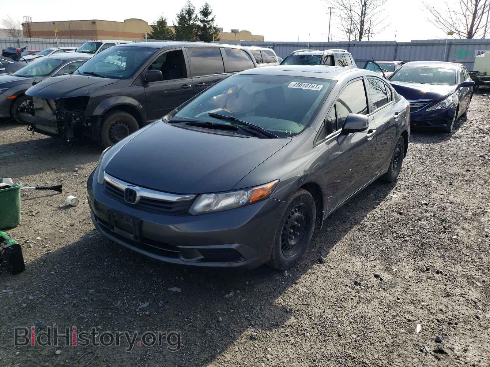 2012 HONDA CIVIC - VIN: 2HGFB2F55CH026470 - Фото 2