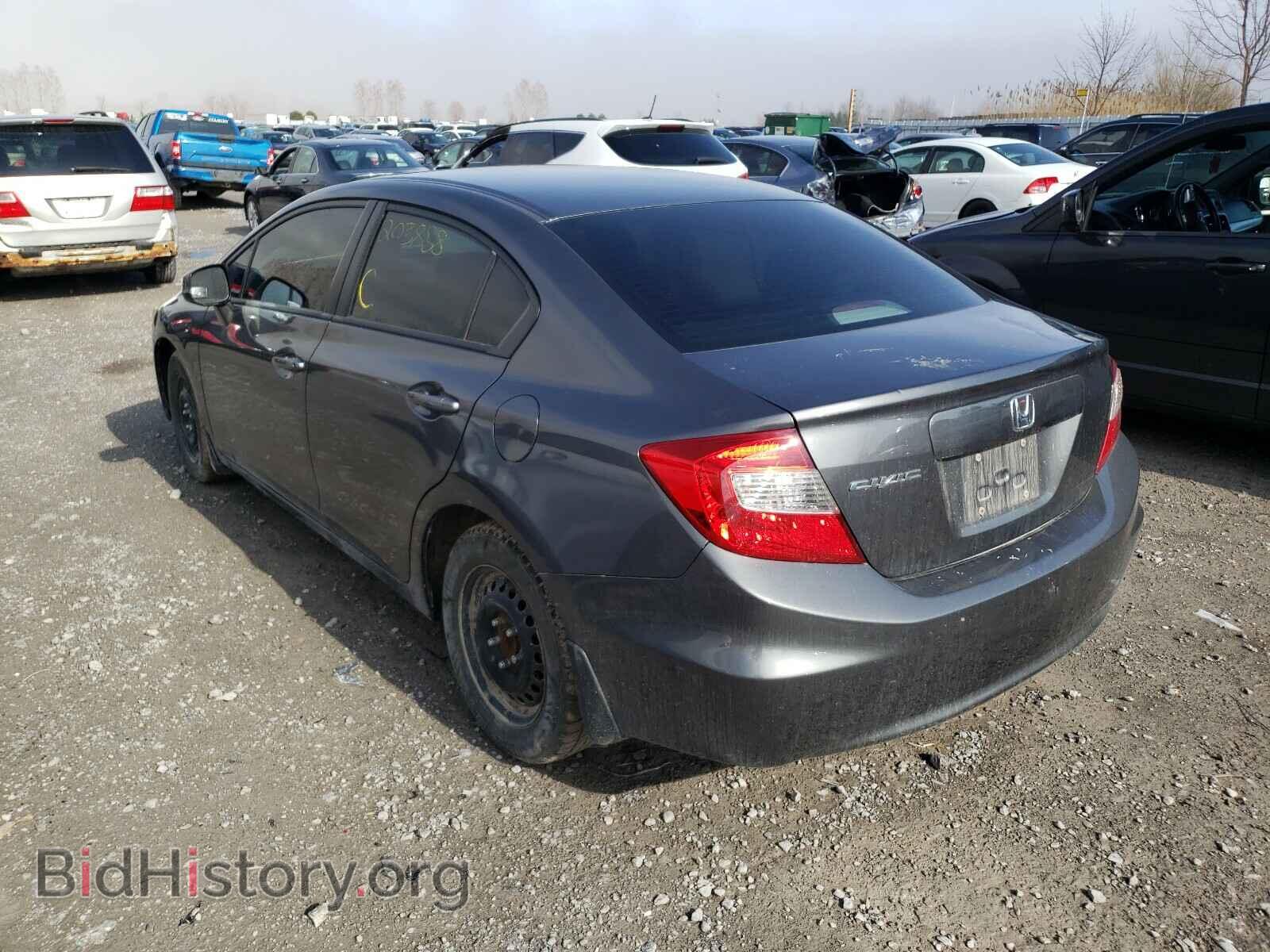 2012 HONDA CIVIC - VIN: 2HGFB2F55CH026470 - Фото 3