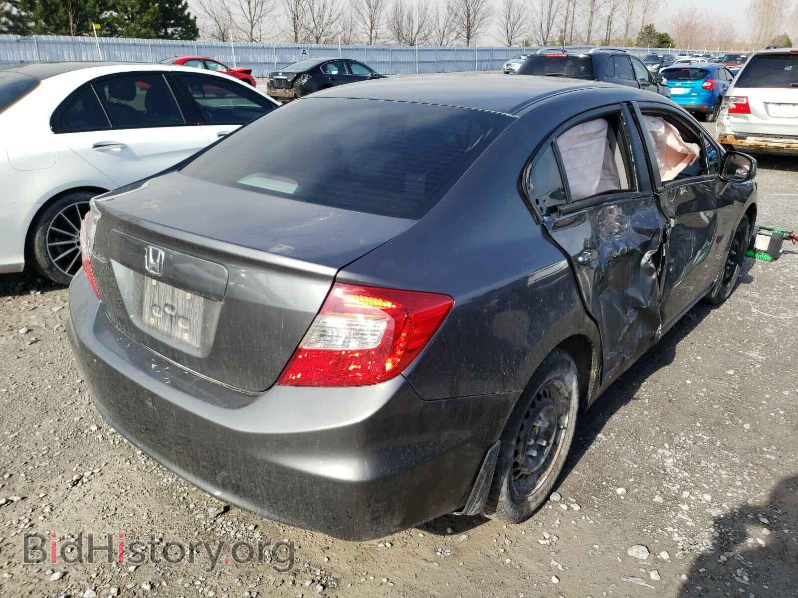 2012 HONDA CIVIC - VIN: 2HGFB2F55CH026470 - Фото 4