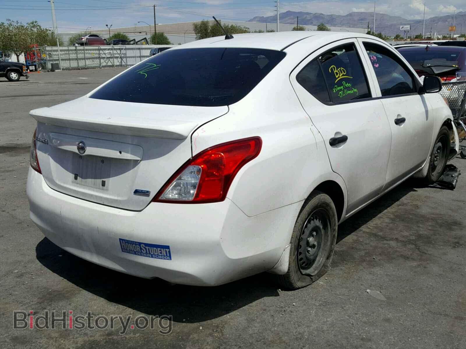 2013 NISSAN VERSA - VIN: 3N1CN7AP9DL843323 - Фото 4
