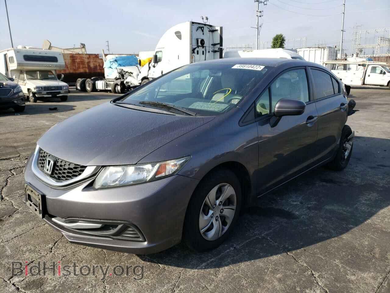 2015 HONDA CIVIC - VIN: 2HGFB2F51FH556164 - Фото 2