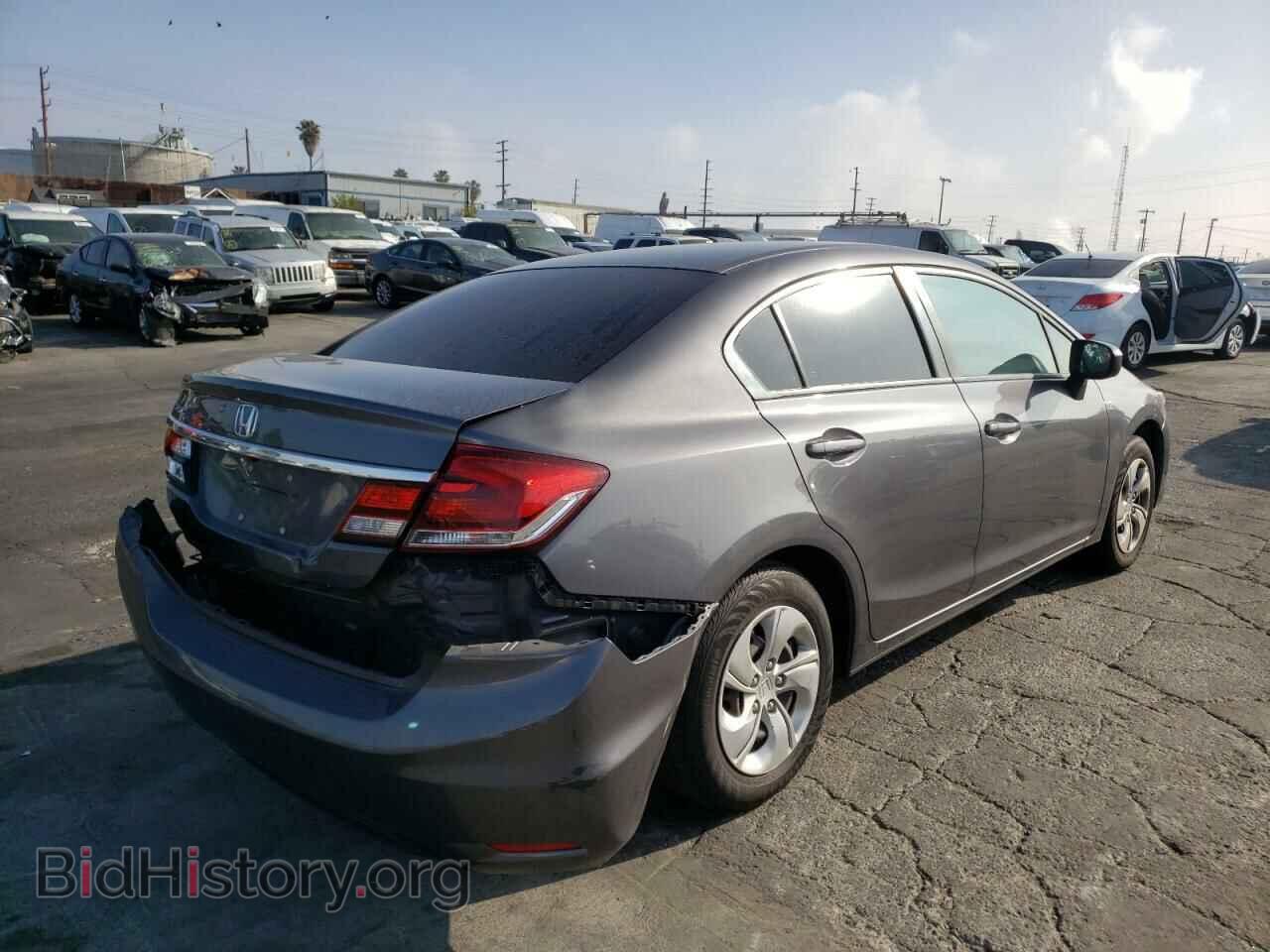 2015 HONDA CIVIC - VIN: 2HGFB2F51FH556164 - Фото 4