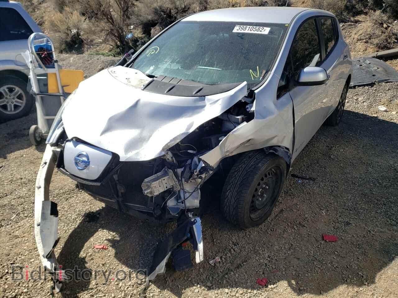 2013 NISSAN LEAF - VIN: 1N4AZ0CP3DC425581 - Фото 2