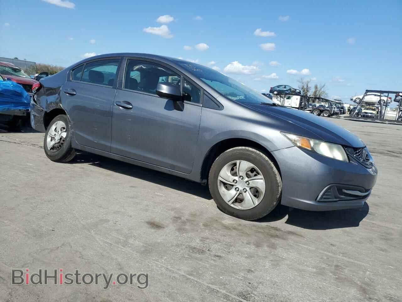 2013 HONDA CIVIC - VIN: 19XFB2F58DE100461 - Фото 4