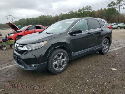 2017 Honda CRV CR-V EXL, черный — VIN 2HKRW1H80HH509350, Copart