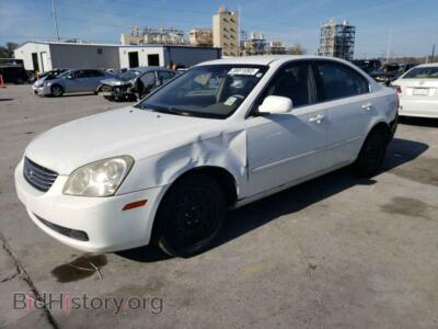 2008 Kia OPTIMA Optima LX, белый — VIN KNAGE123585252500, Copart