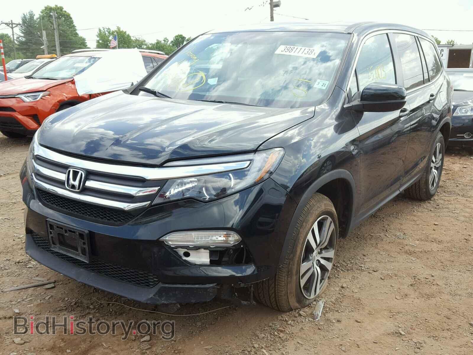 2016 HONDA PILOT - VIN: 5FNYF6H52GB059079 - Фото 2