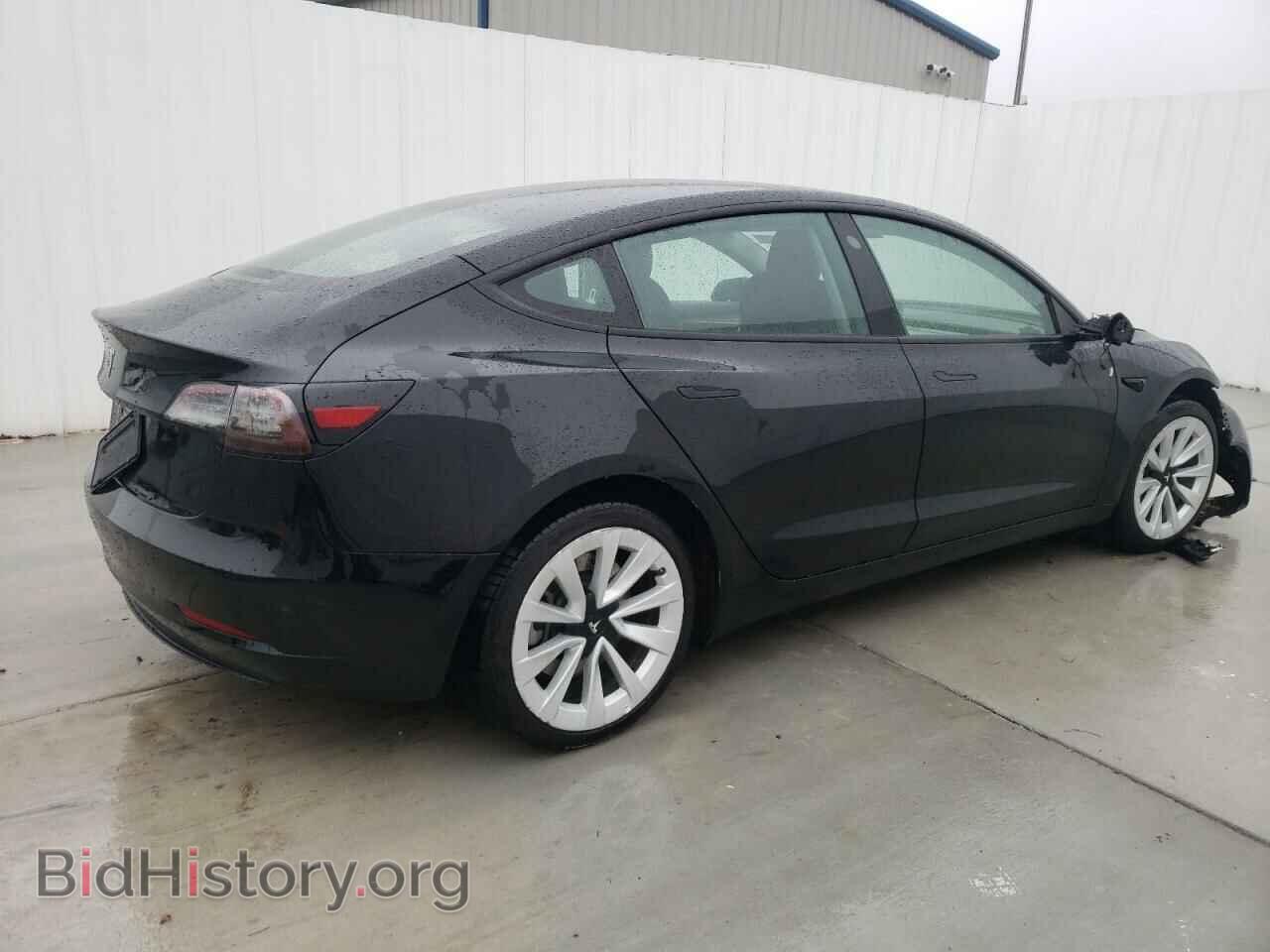 2022 TESLA MODEL 3 - VIN: 5YJ3E1EA0NF370220 - Photo 3
