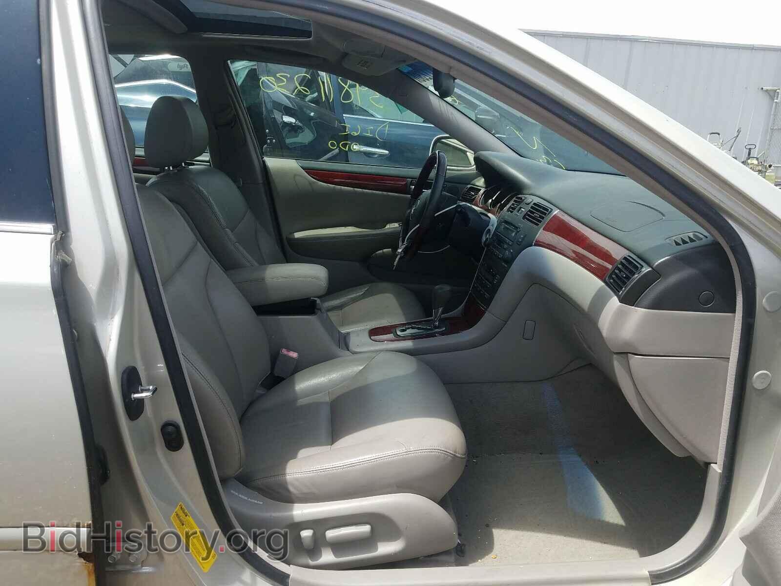 2003 LEXUS ES300 - VIN: JTHBF30G530123141 - Фото 5