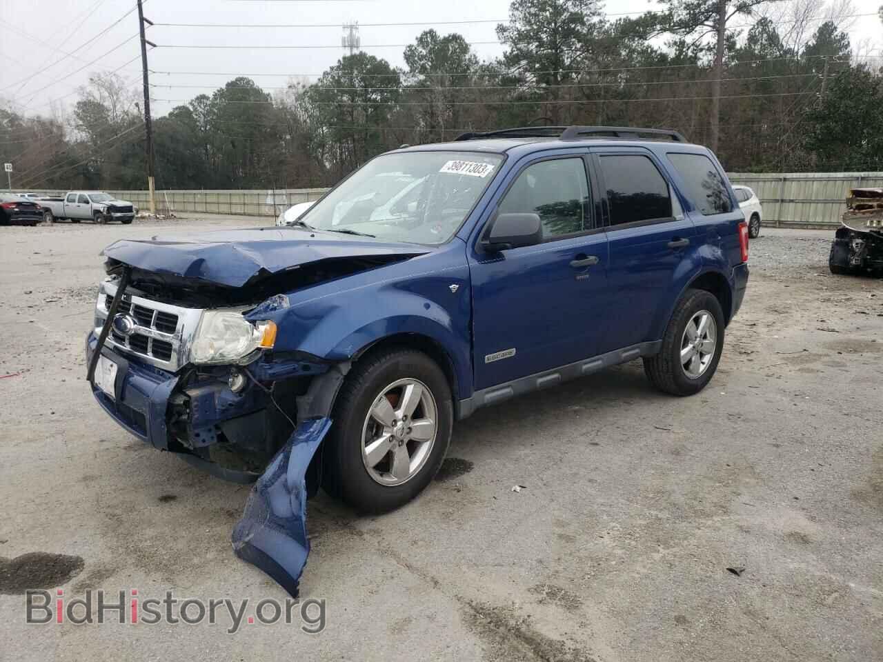 Photo 1FMCU03118KB50376 - FORD ESCAPE 2008