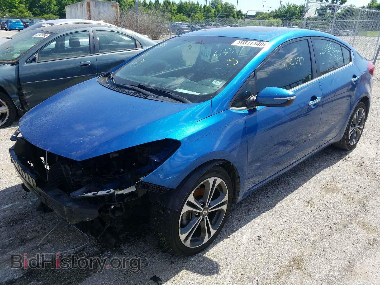 2014 Kia FORTE (VIN KNAFZ4A86E5065227) — фото 2 из 10