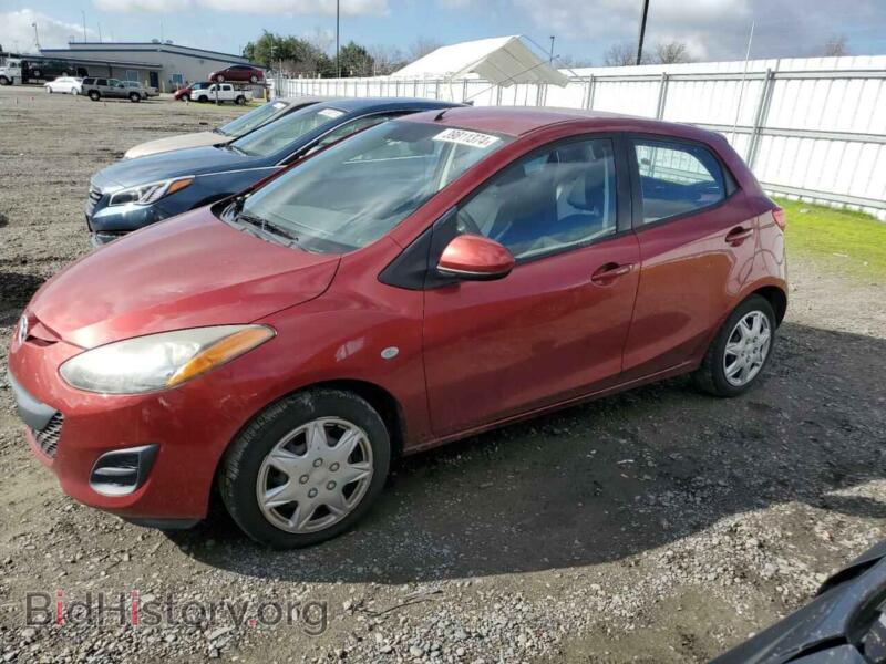 2014 Mazda 2 Sport (VIN JM1DE1KZ0E0173576) — фото 1 из 12, Copart, повреждение: бок