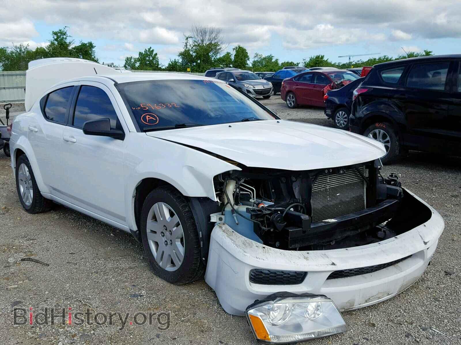 Photo 1C3CDZAB6DN596332 - DODGE AVENGER 2013