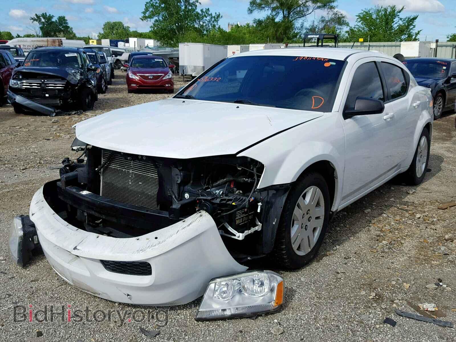 2013 DODGE AVENGER - VIN: 1C3CDZAB6DN596332 - Photo 2