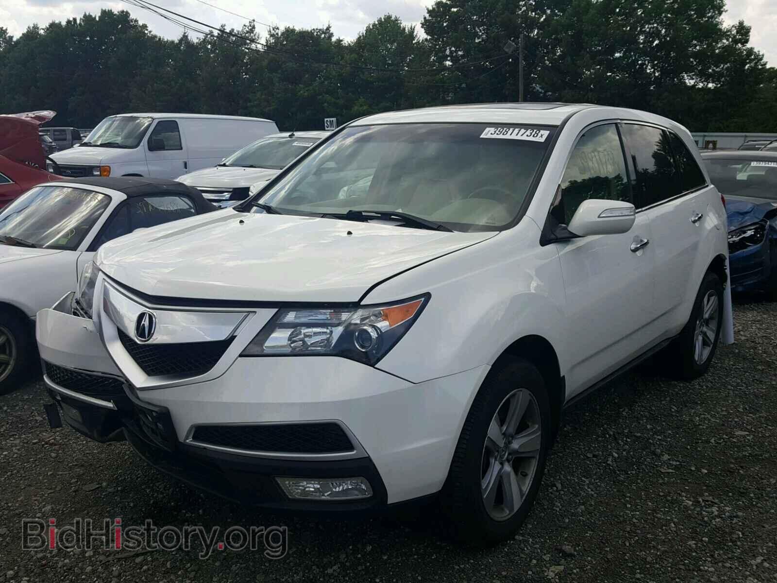 2012 ACURA MDX - VIN: 2HNYD2H23CH506943 - Фото 2