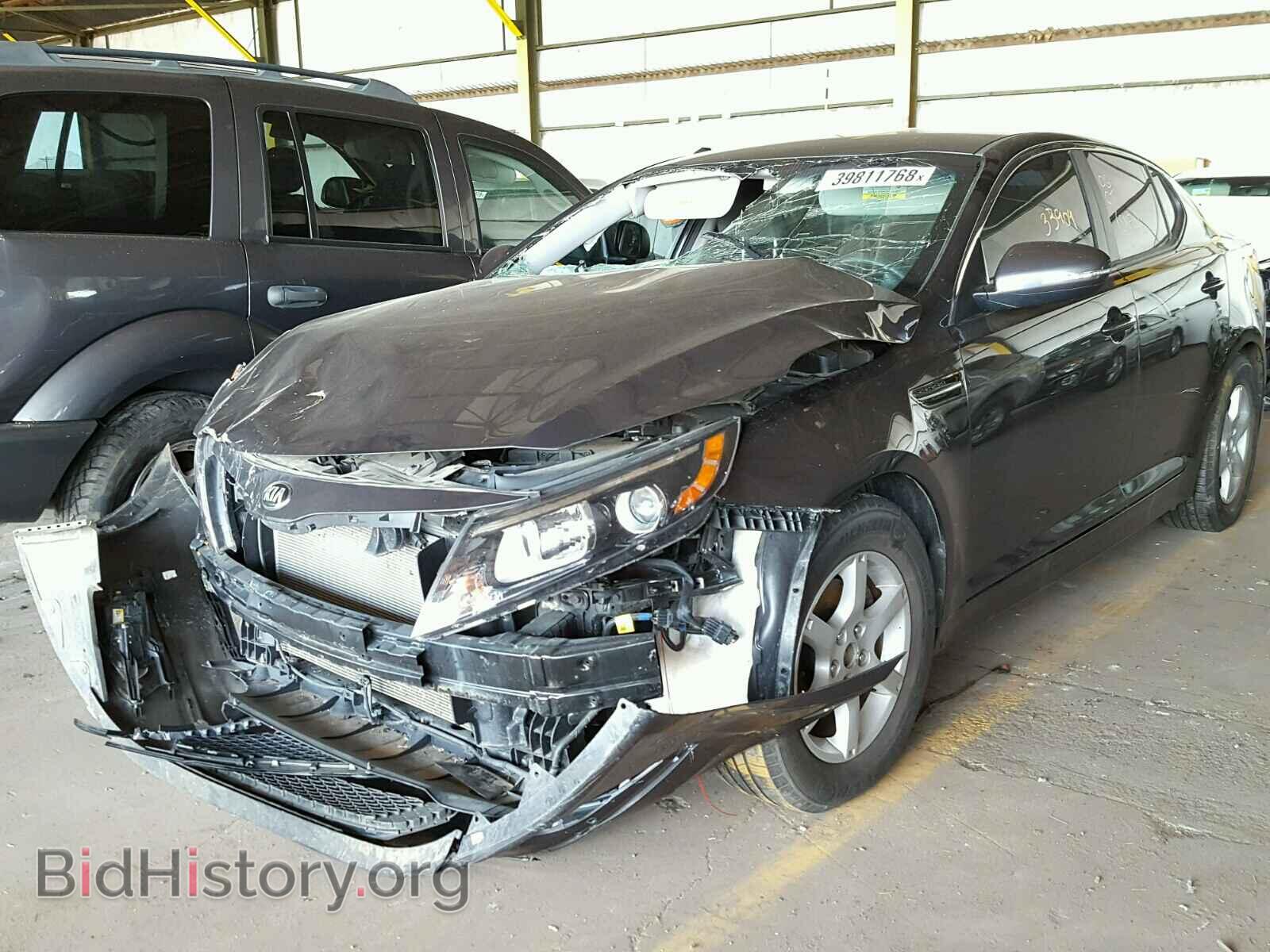 2015 KIA OPTIMA - VIN: KNAGM4A77F5640351 - Фото 2