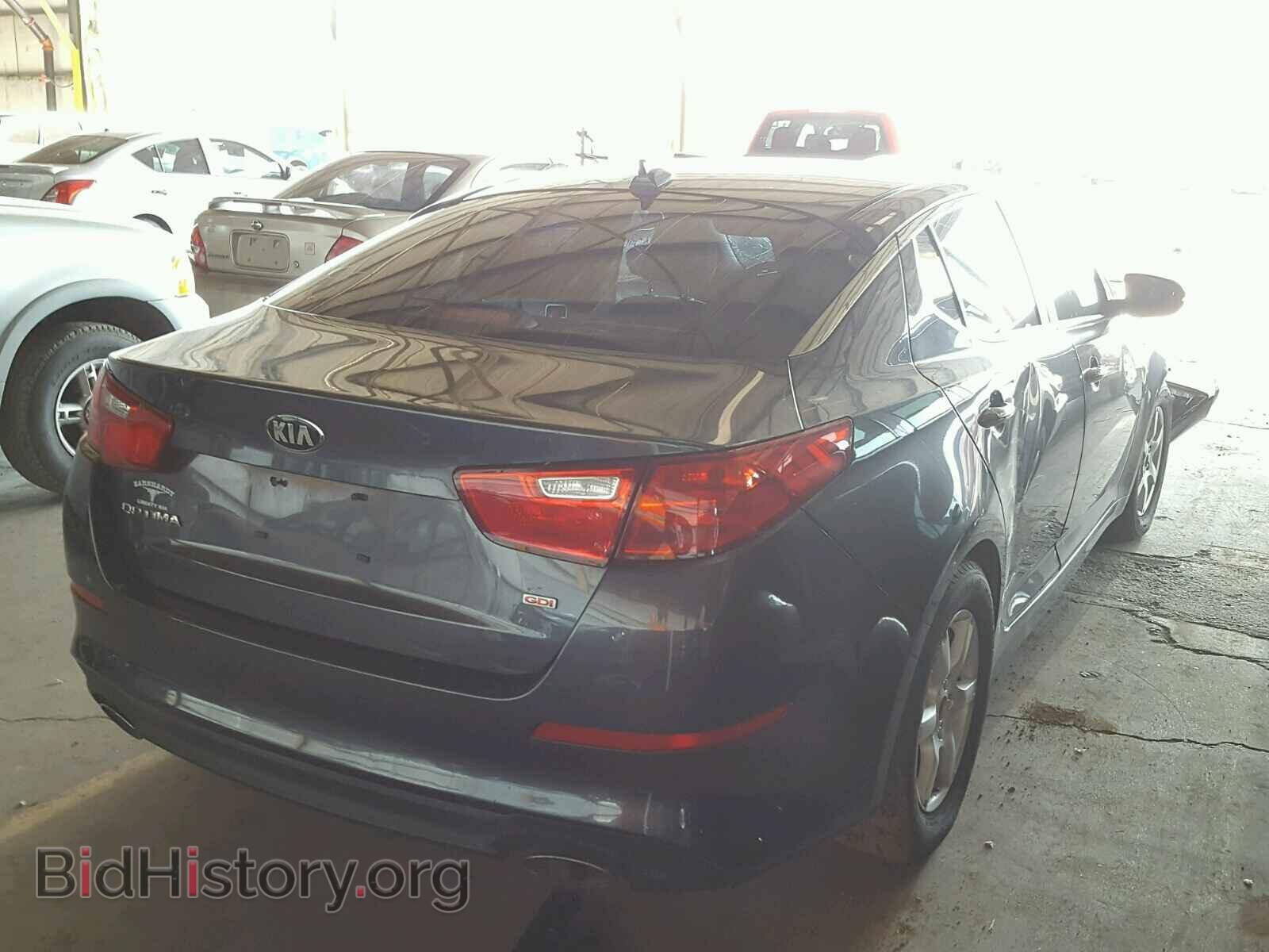 2015 KIA OPTIMA - VIN: KNAGM4A77F5640351 - Фото 4