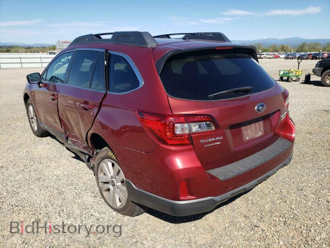 2015 SUBARU OUTBACK - VIN: 4S4BSACCXF3229268 - Фото 3