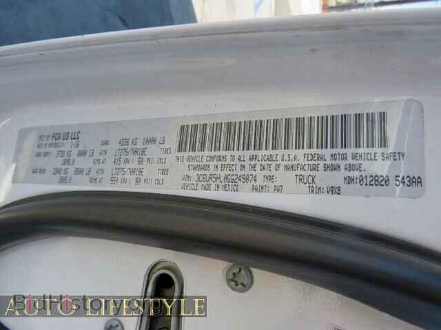 2016 RAM 2500 - VIN: 3C6UR5HL0GG249074 - Фото 10