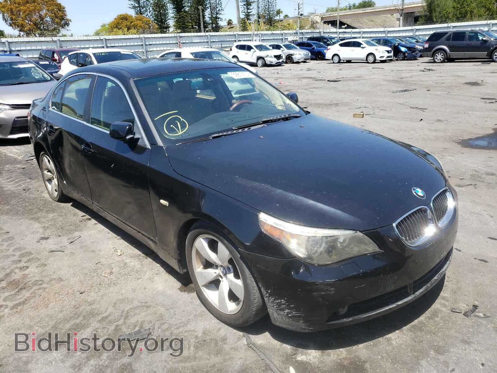 Фотография WBANE73537CM47001 - BMW 5 SERIES 2007