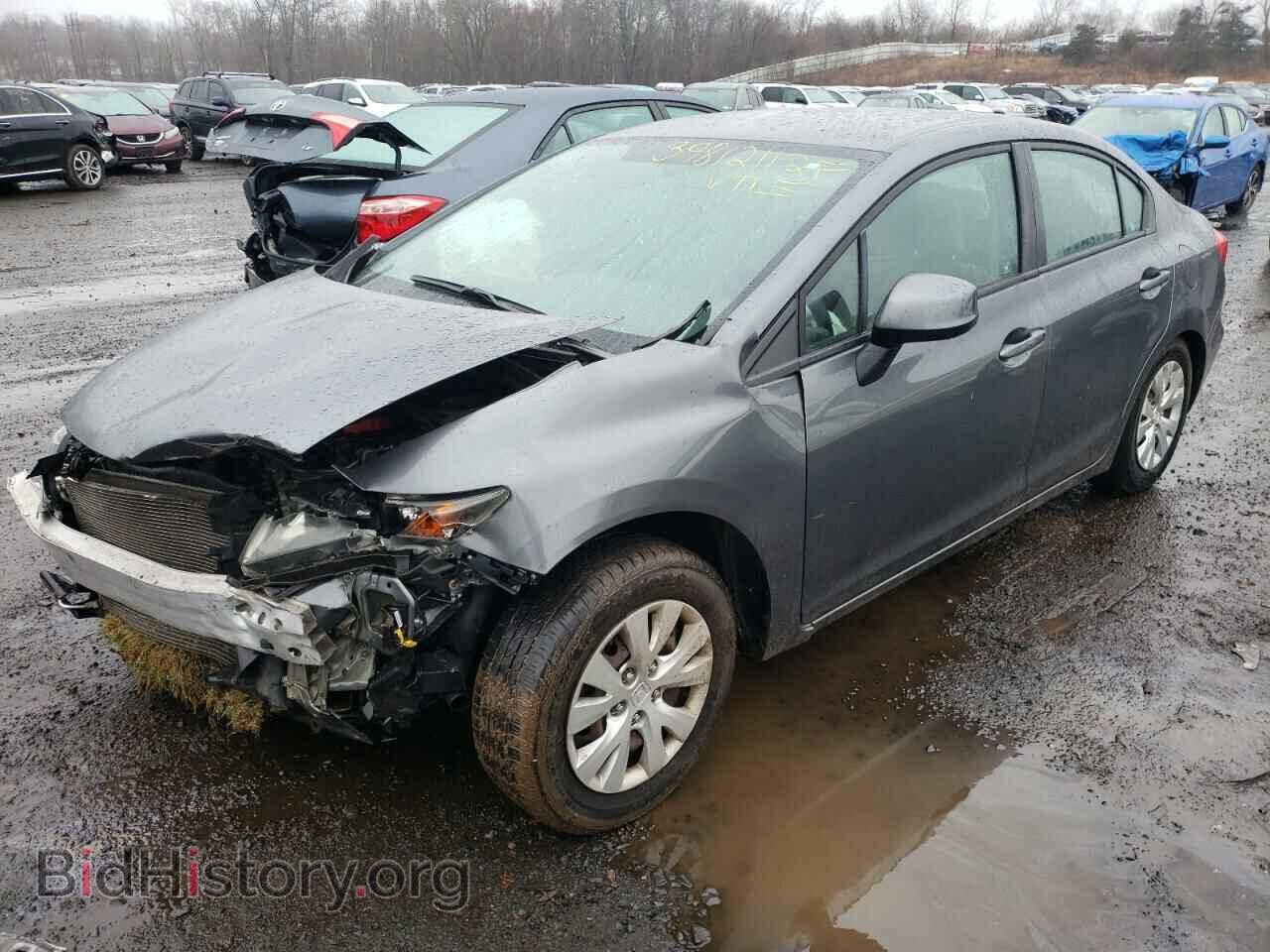 2012 HONDA CIVIC - VIN: 19XFB2F58CE356792 - Фото 2
